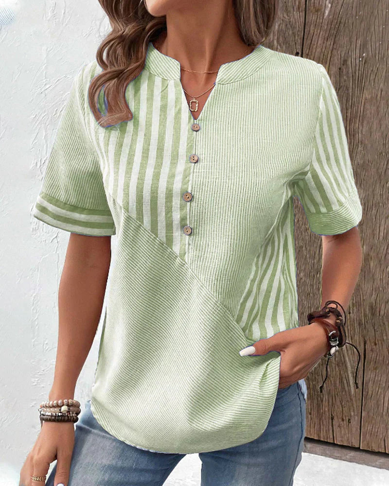 Janine™ | Blouse with unique print