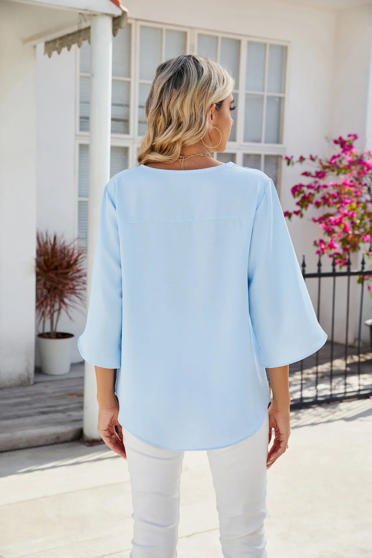 Georgia™ - V-neck blouse