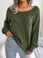 Layna | Long Sleeve Knitted Pullover 45% OFF