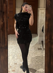 Celeste - Glitter Dress