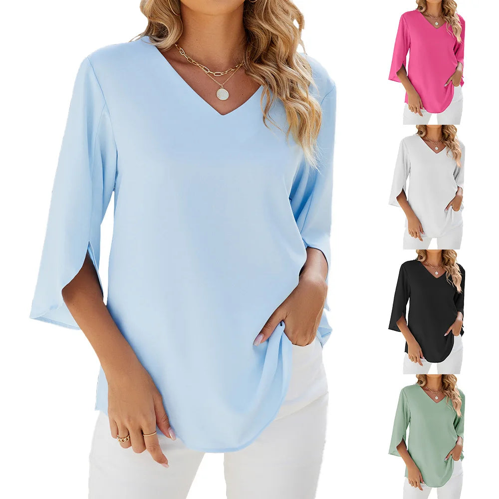 Georgia™ - V-neck blouse